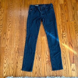 AG Lux Skinny ankle legging jeans size 25R dark blue